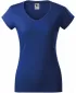 Ženska majica kratkih rukava MALFINI FIT V-NECK 162 KRALJEVSKO PLAVA