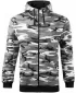Muški sweatshirt MALFINI CAMO ZIPPER C19 MASKIRNO SIVA