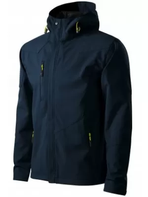 Muška softshell jakna MALFINI NANO 531 TAMNOPLAVA