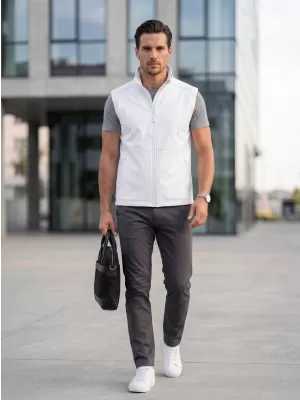 Muški softshell prsluk MALFINI VISION 517 BIJELA