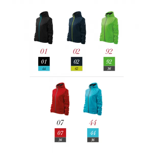  Ženska softshell jakna MALFINI COOL 514 TIRKIZ 