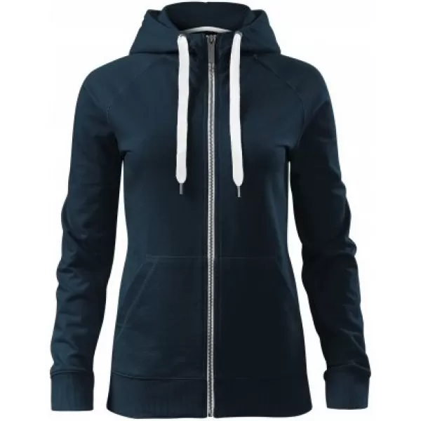  Ženski sweatshirt MALFINI PREMIUM VOYAGE 451 TAMNOPLAVA 
