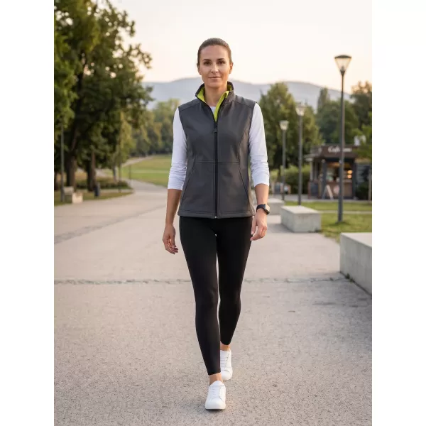  Ženski softshell prsluk MALFINI VISION 516 ČELIČNO SIVA 
