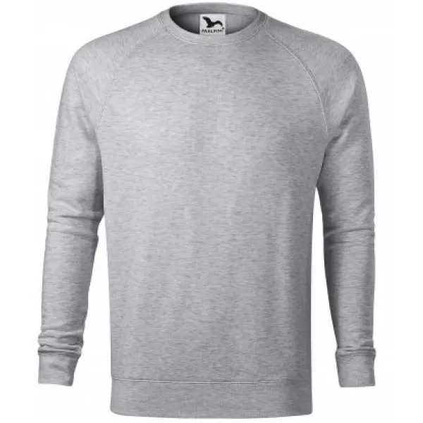  Muški sweatshirt MALFINI MERGER 415 SREBRNI ODSJAJI 