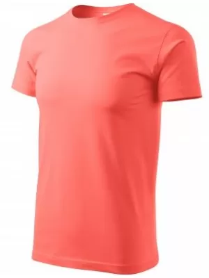 Muška majica kratkih rukava MALFINI BASIC 129 KORALJNI