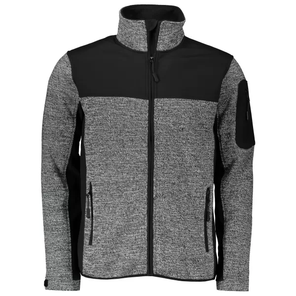  Muška softshell jakna/pulover MALFINI CASUAL 550 PLETENA SIVA MALFINI PREMIUM 
