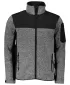 Muška softshell jakna/pulover MALFINI CASUAL 550 PLETENA SIVA MALFINI PREMIUM