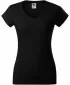 Ženska majica kratkih rukava MALFINI FIT V-NECK 162 CRNA