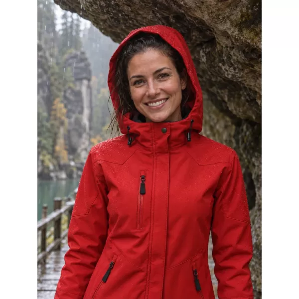  Ženska softshell jakna MALFINI NANO 532 CRVENA 