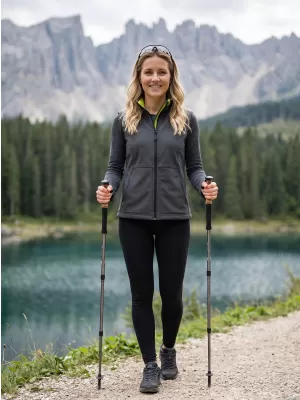 Ženski softshell prsluk MALFINI VISION 516 ČELIČNO SIVA
