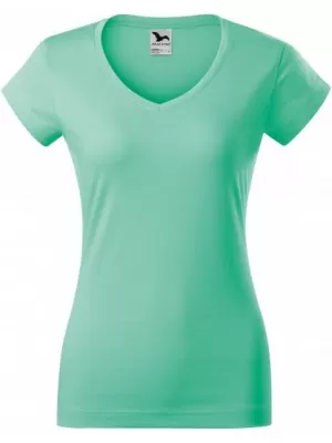 Ženska majica kratkih rukava MALFINI FIT V-NECK 162 METVICA