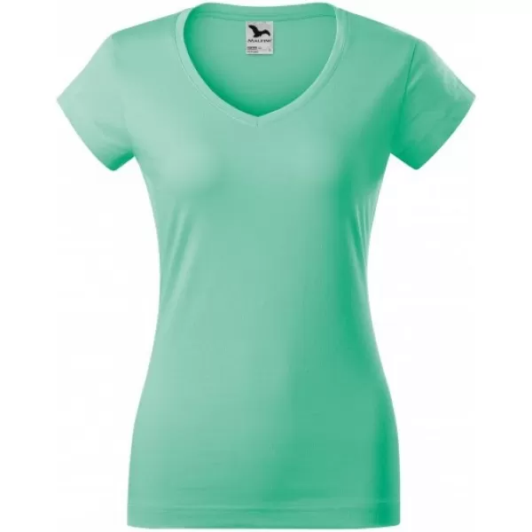  Ženska majica kratkih rukava MALFINI FIT V-NECK 162 METVICA 