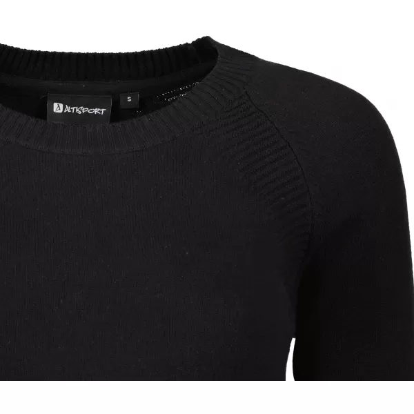  Ženski pulover ALTISPORT ERLEA LPLS084 CRNO 