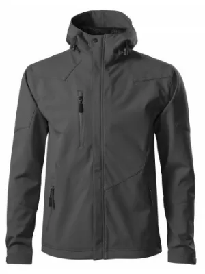 Muška softshell jakna MALFINI NANO 531 ČELIČNO SIVA