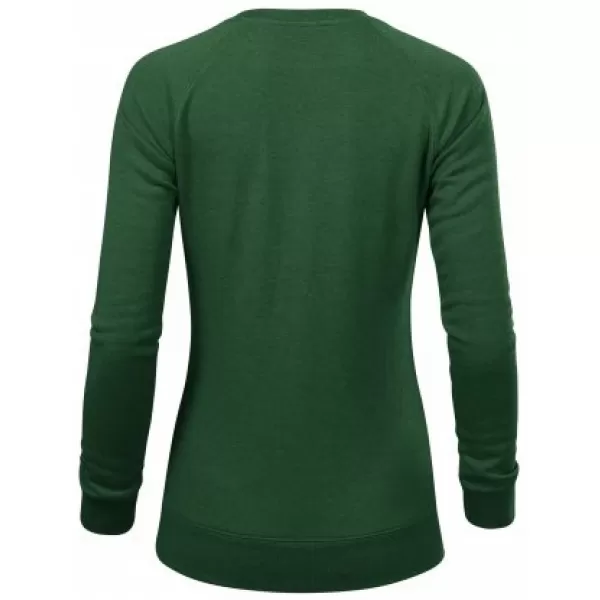  Ženski sweatshirt MALFINI MERGER 416 BOCA ZELENI ODSJAJI 