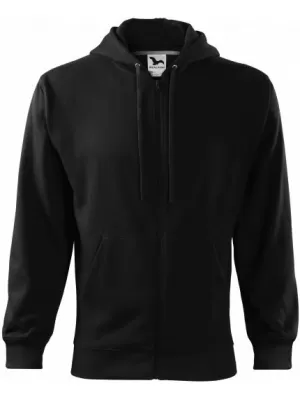 Muški sweatshirt MALFINI TRENDY ZIPPER 410 CRNA