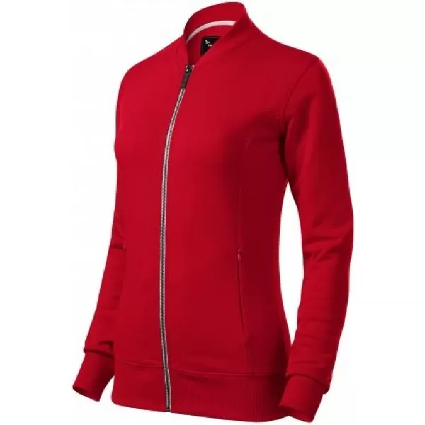 Ženski sweatshirt MALFINI PREMIUM BOMBER 454 CRVENA FORMULA 