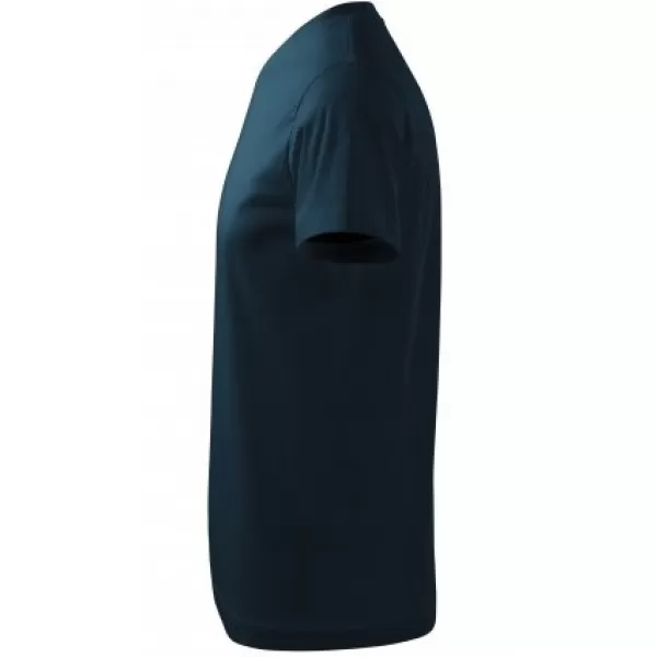  Muška majica kratkih rukava MALFINI HEAVY V-NECK 111 TAMNOPLAVA 