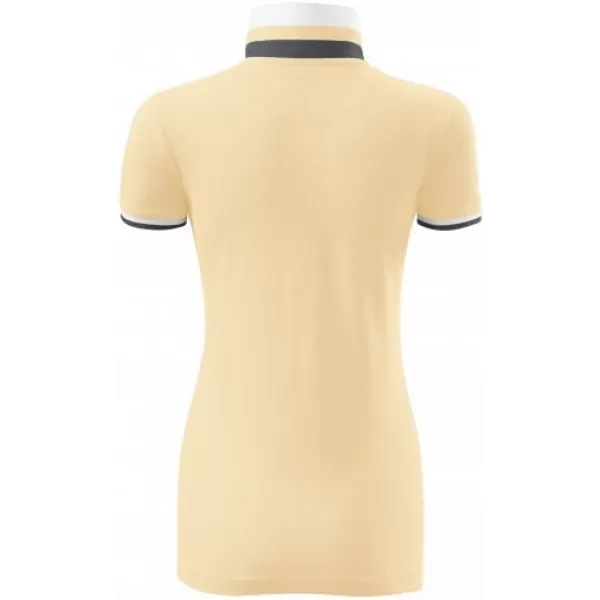  Ženska majica s kragnom MALFINI PREMIUM COLLAR UP 257 BURBONSKA VANILIJA 