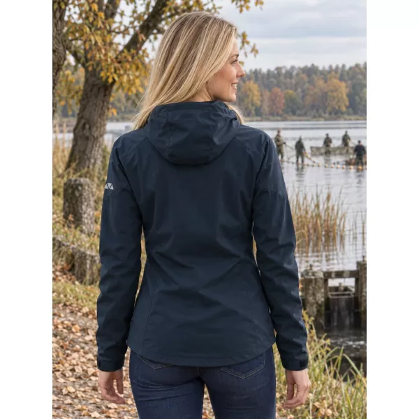  Ženska softshell jakna MALFINI COOL 514 TAMNOPLAVA 