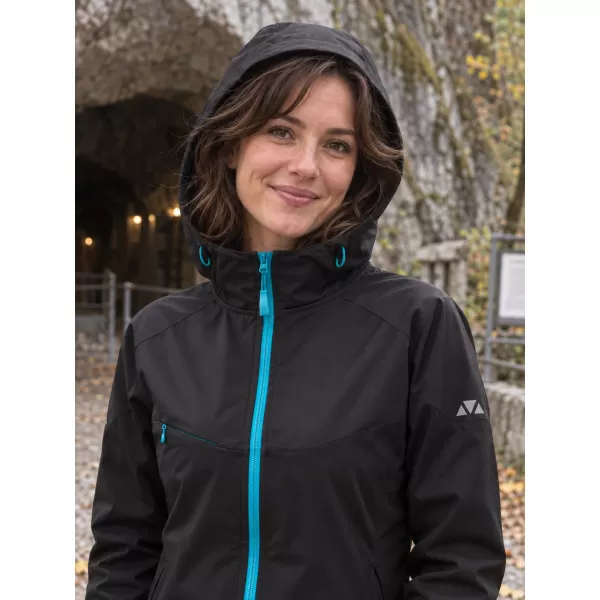  Ženska softshell jakna MALFINI COOL 514 CRNA 