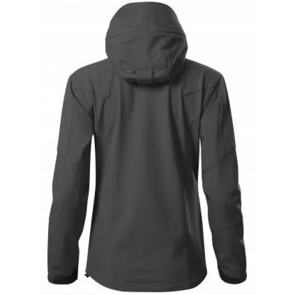  Ženska softshell jakna MALFINI NANO 532 ČELIČNO SIVA 