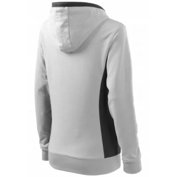  Ženski sweatshirt MALFINI KANGAROO 408 BIJELA 