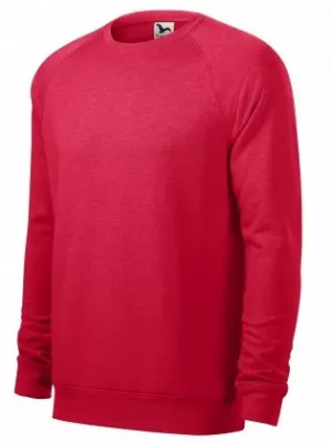 Muški sweatshirt MALFINI MERGER 415 CRVENO ISTICANJE