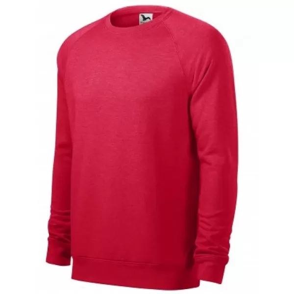  Muški sweatshirt MALFINI MERGER 415 CRVENO ISTICANJE 