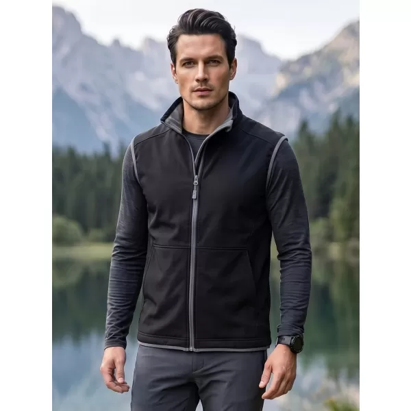  Muški softshell prsluk MALFINI VISION 517 CRNA 