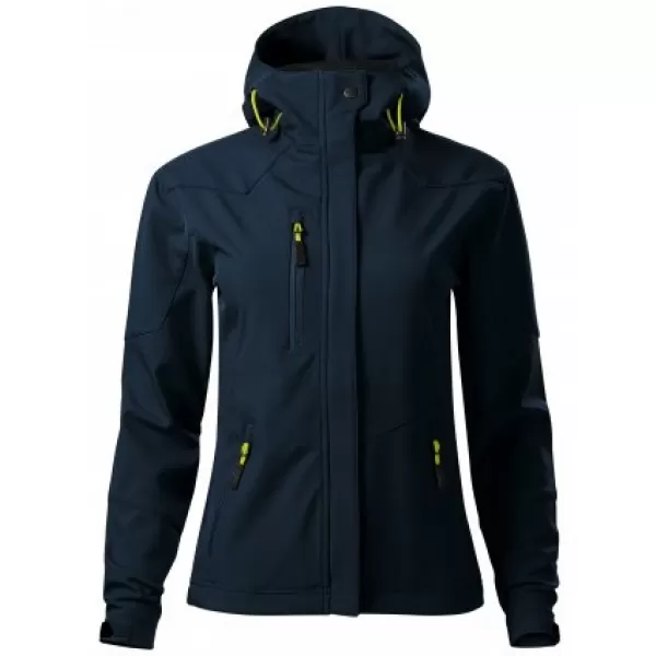  Ženska softshell jakna MALFINI NANO 532 TAMNOPLAVA 