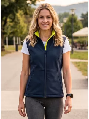 Ženski softshell prsluk MALFINI 516 VISION TAMNOPLAVA