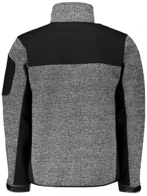 Muška softshell jakna/pulover MALFINI CASUAL 550 PLETENA SIVA MALFINI PREMIUM