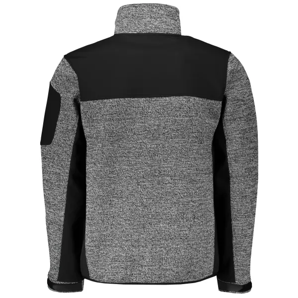  Muška softshell jakna/pulover MALFINI CASUAL 550 PLETENA SIVA MALFINI PREMIUM 