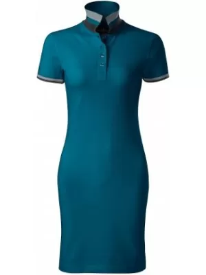 Ženska haljina sa kragnom MALFINI PREMIUM DRESS UP 271 KEROZIN