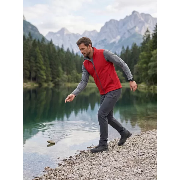  Muški softshell prsluk MALFINI VISION 517 CRVENA 