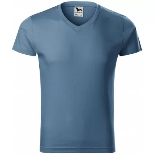  Muška majica kratkih rukava MALFINI SLIM FIT V-NECK 146 TRAPER 