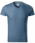 Muška majica kratkih rukava MALFINI SLIM FIT V-NECK 146 TRAPER