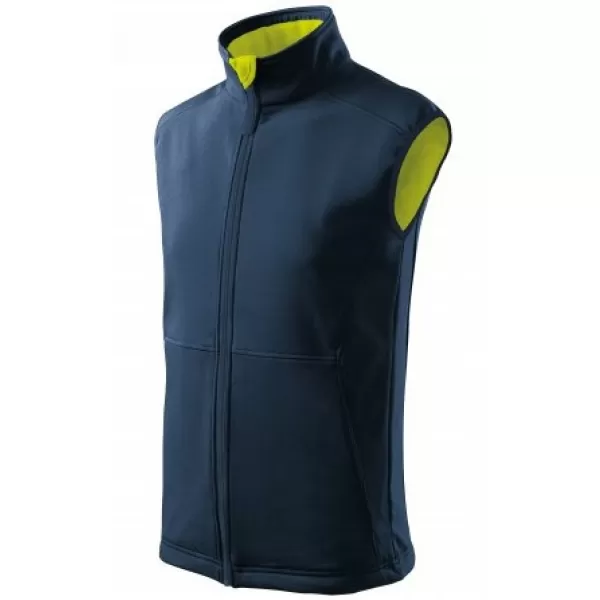  Muški softshell prsluk MALFINI VISION 517 TAMNOPLAVA 