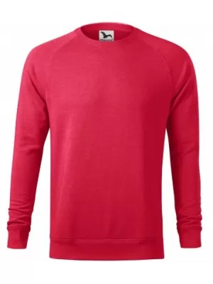 Muški sweatshirt MALFINI MERGER 415 CRVENO ISTICANJE