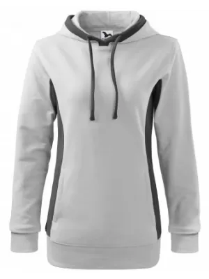 Ženski sweatshirt MALFINI KANGAROO 408 BIJELA