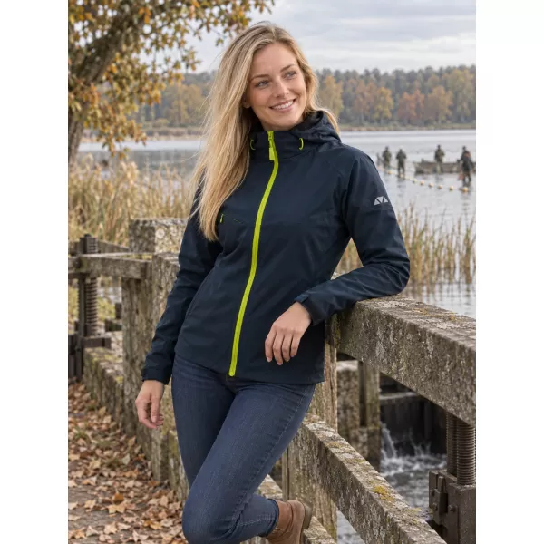 Ženska softshell jakna MALFINI COOL 514 TAMNOPLAVA 