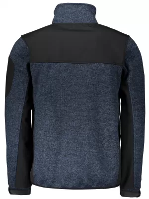 Muška softshell jakna/pulover MALFINI CASUAL 550 PLETENA PLAVA MALFINI PREMIUM