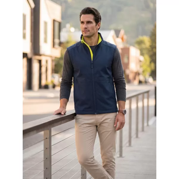  Muški softshell prsluk MALFINI VISION 517 TAMNOPLAVA 