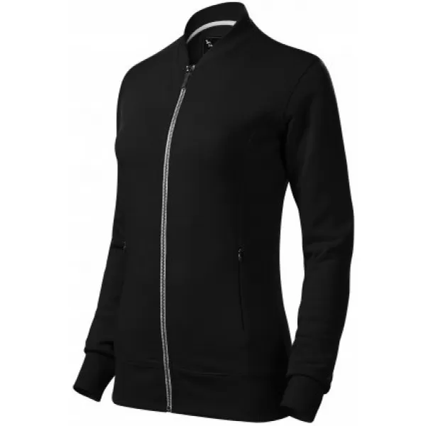  Ženski sweatshirt MALFINI PREMIUM BOMBER 454 CRNA 