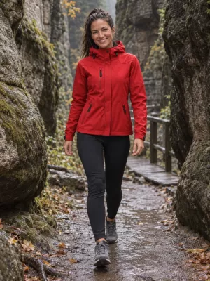 Ženska softshell jakna MALFINI NANO 532 CRVENA