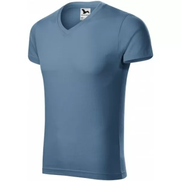 Muška majica kratkih rukava MALFINI SLIM FIT V-NECK 146 TRAPER 