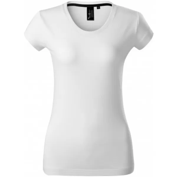  Ženska majica kratkih rukava MALFINI PREMIUM EXCLUSIVE 154 BIJELA 