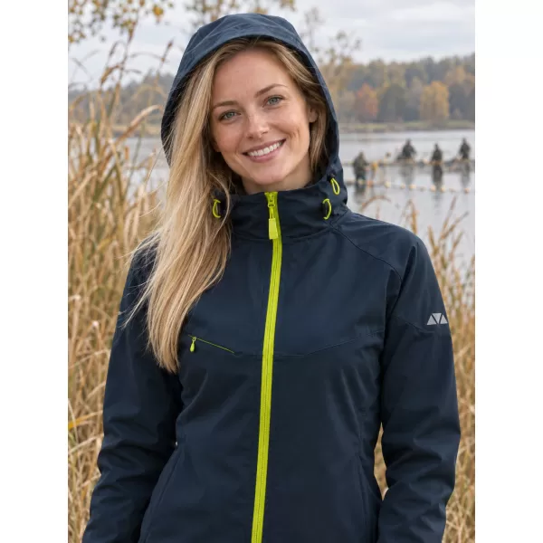 Ženska softshell jakna MALFINI COOL 514 TAMNOPLAVA 