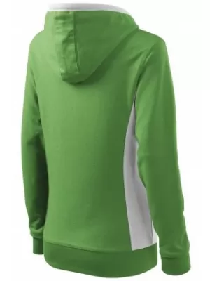 Ženski sweatshirt MALFINI KANGAROO 408 TRAVA ZELENA
